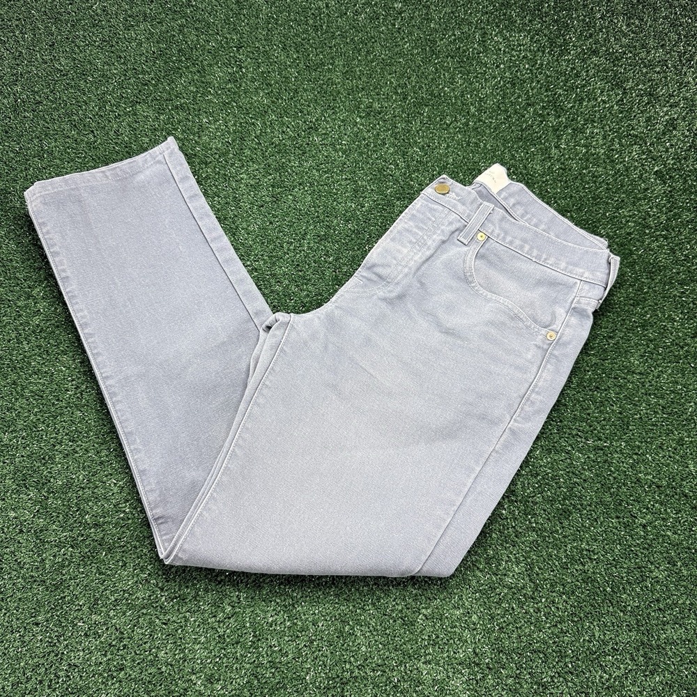 SID MASHBURN Men's Straight Relaxed Blue Denim Jeans Size 33x34 Light Wash